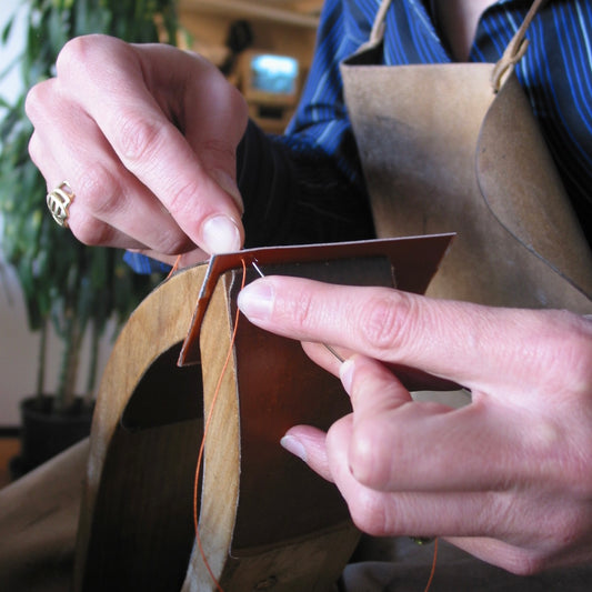 Workshop: Saddle Stitching & Edge Finishing (3 hour) Winter 2025