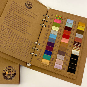 Linen Thread - MeiSi SuperFine Swatch Color Booklet