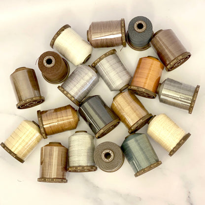 Linen Thread - M50 MeiSi SuperFine: Neutral Colors