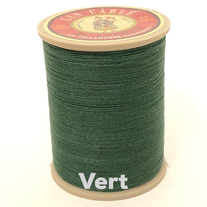 Linen Thread: Green