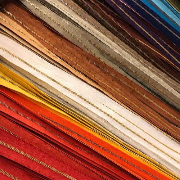 YKK Excella Zippers 3 20" Amblard Leather Atelier